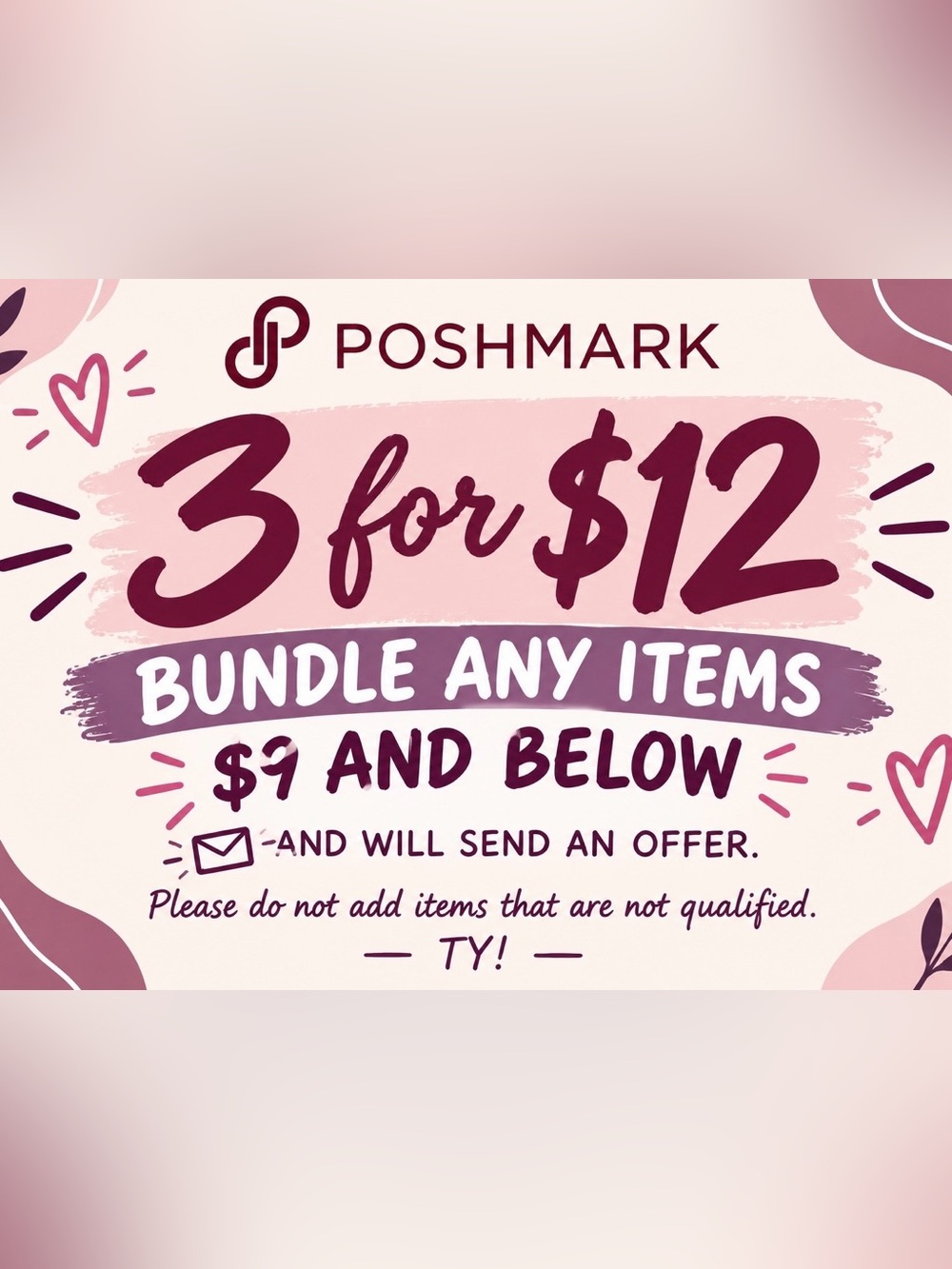 3 for $12 Bundle
